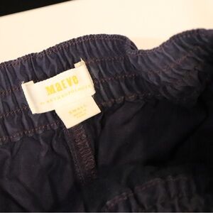 Maeve Blue Elastic Waist Bottoms